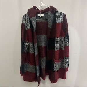 New Directions Hooded Cardigan. Women’s Medium